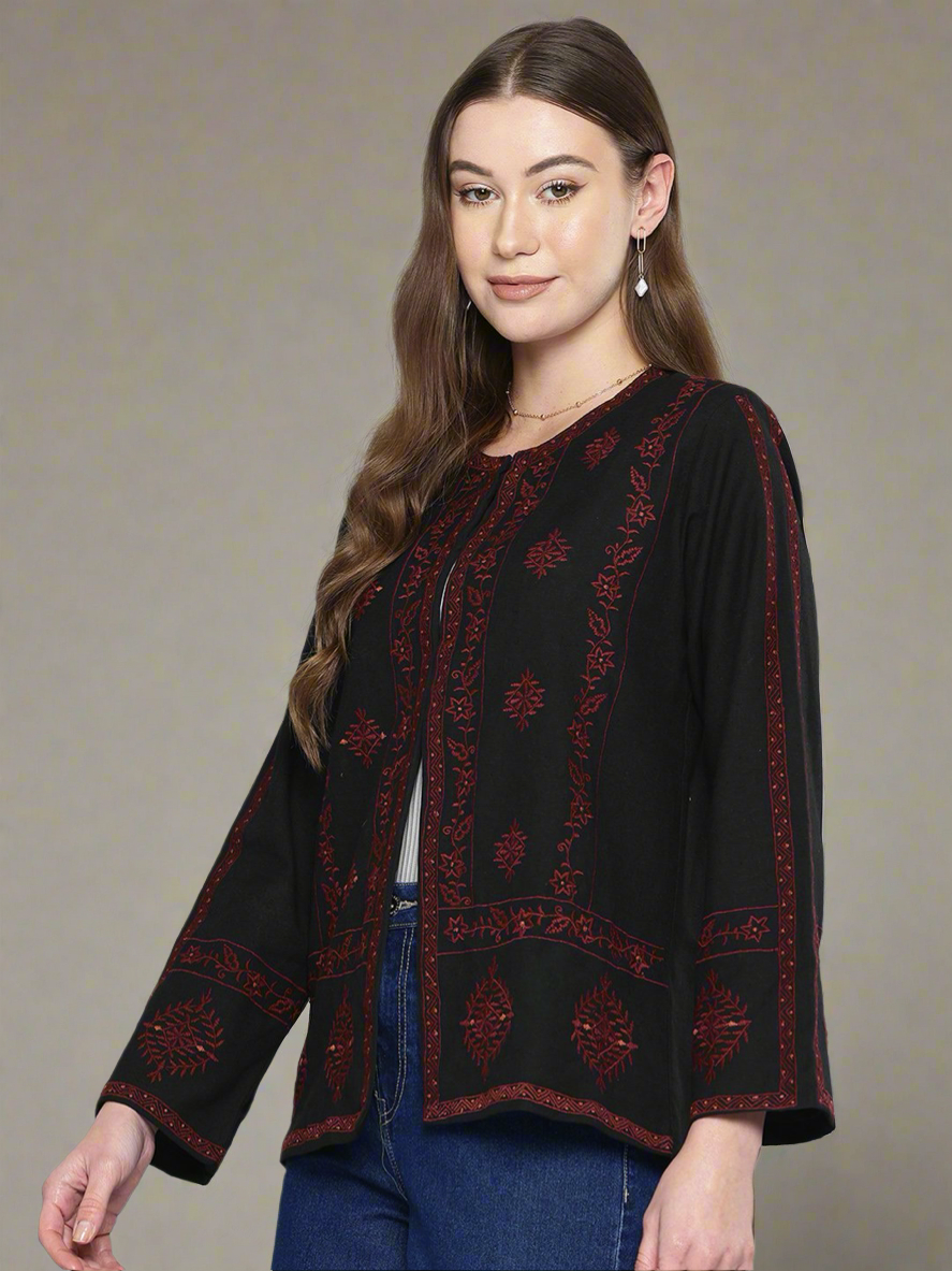 Scoup Women Embroidered Coverup