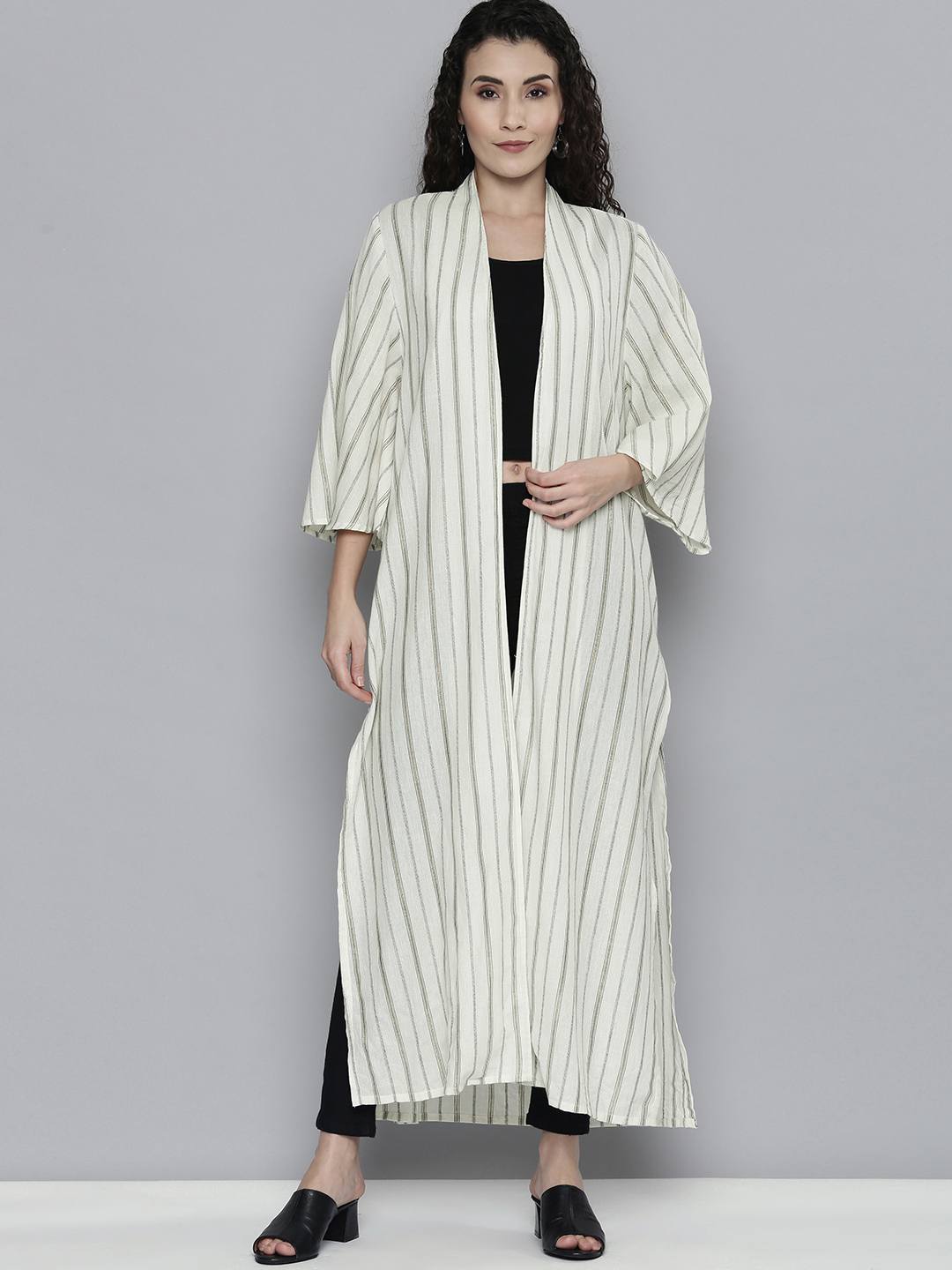 Dobby Stripe Long Shrug