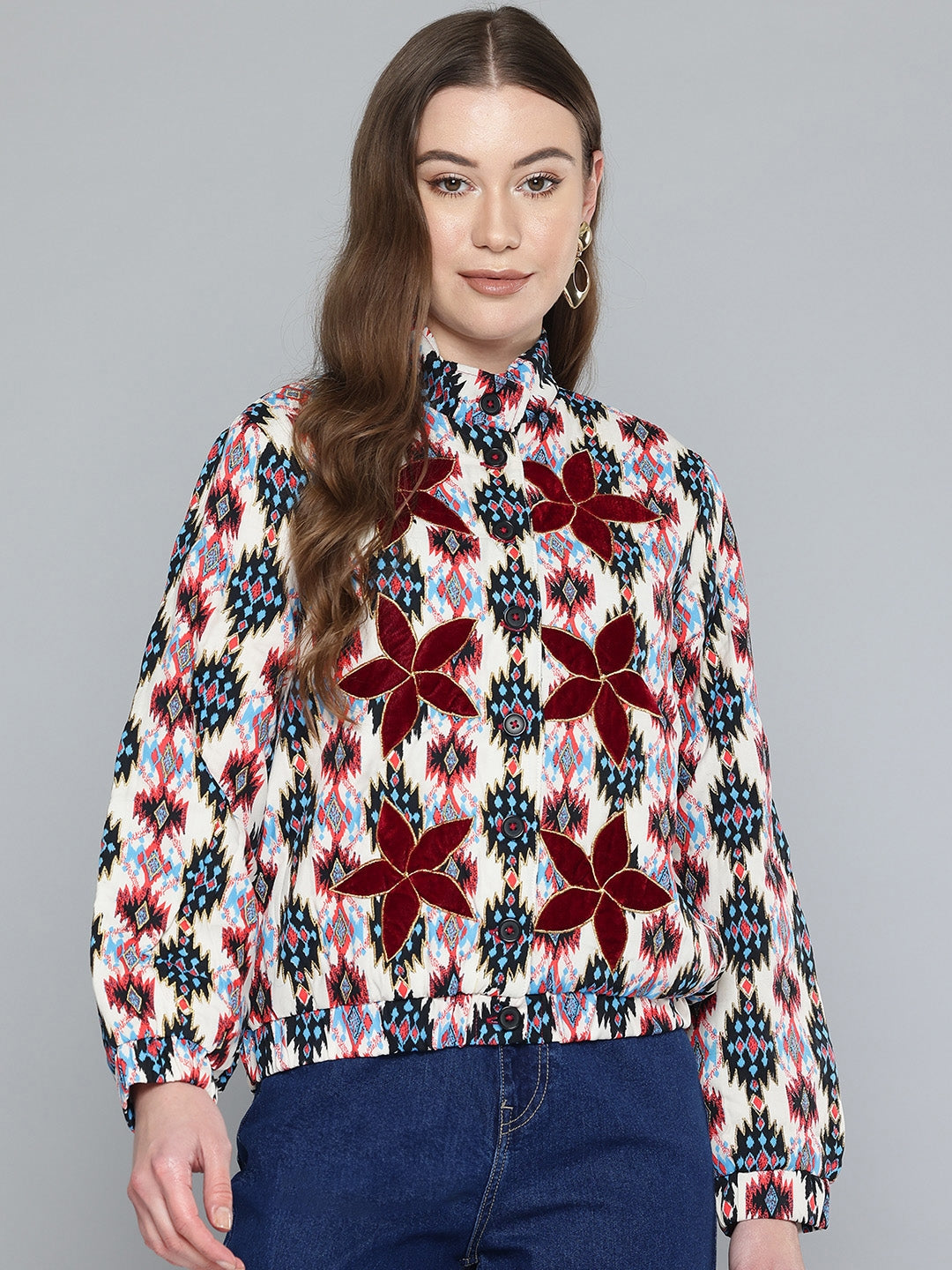 Scoup Women Embroidered Jacket