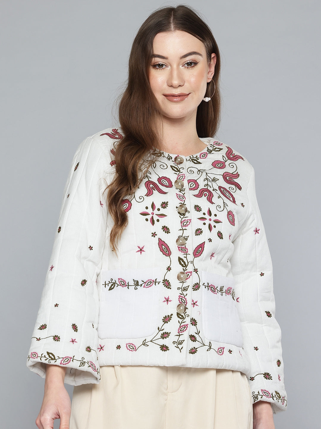 Scoup Women Embroidered Jacket