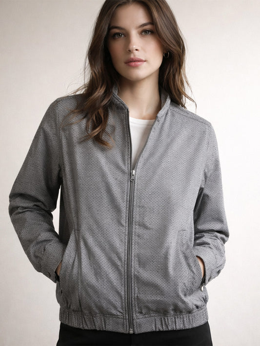 Printed Jersey Jacket