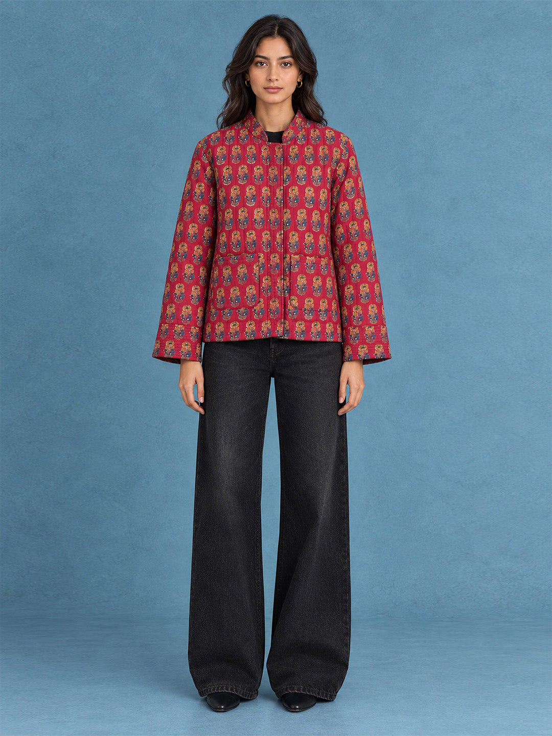 scoup-quilted-print-red-jacket