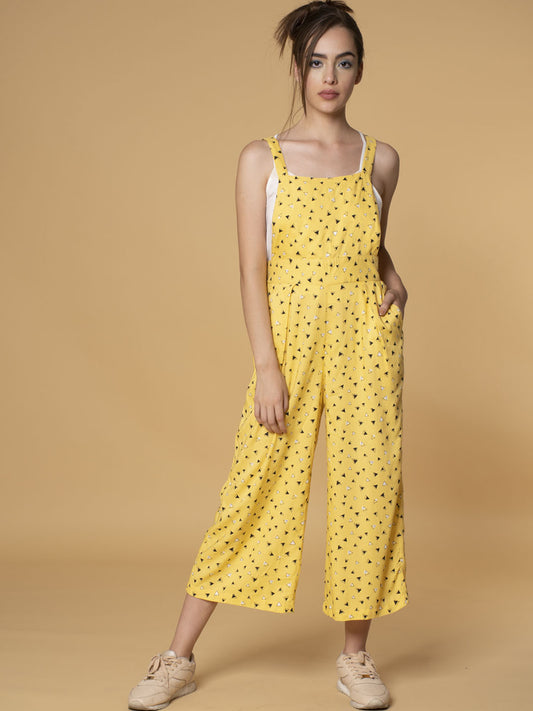 Scoup Printed Dungaree