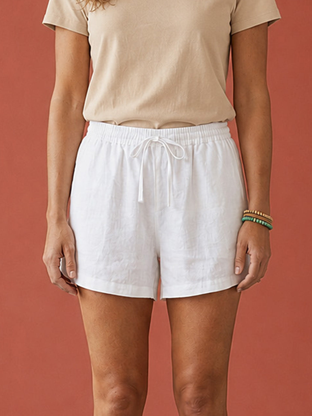 Cotton Linen Shorts