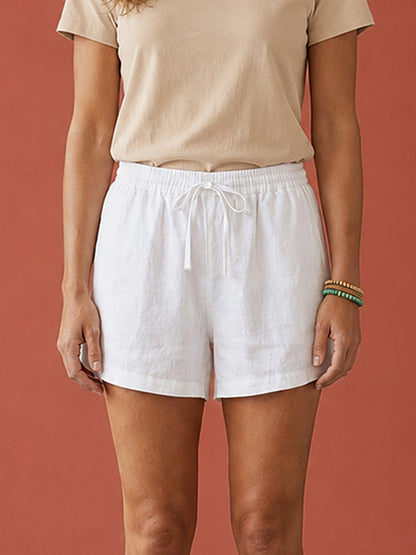Cotton Linen Shorts