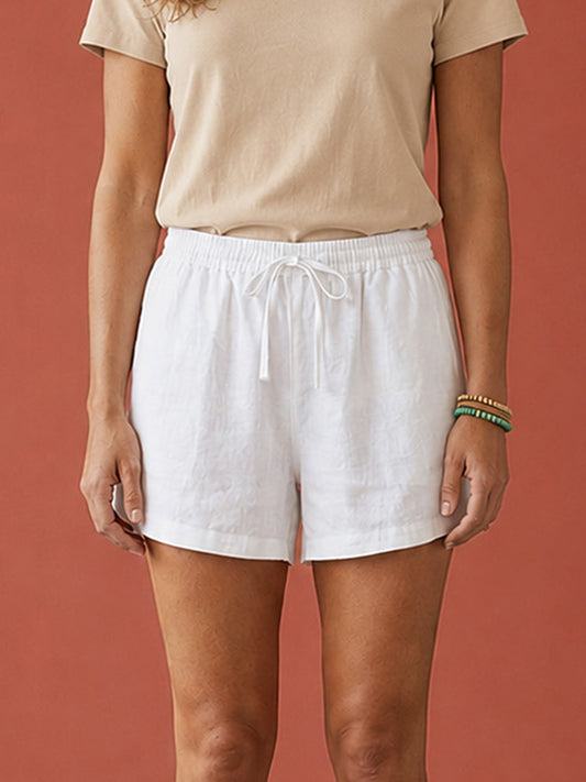 Cotton Linen Shorts