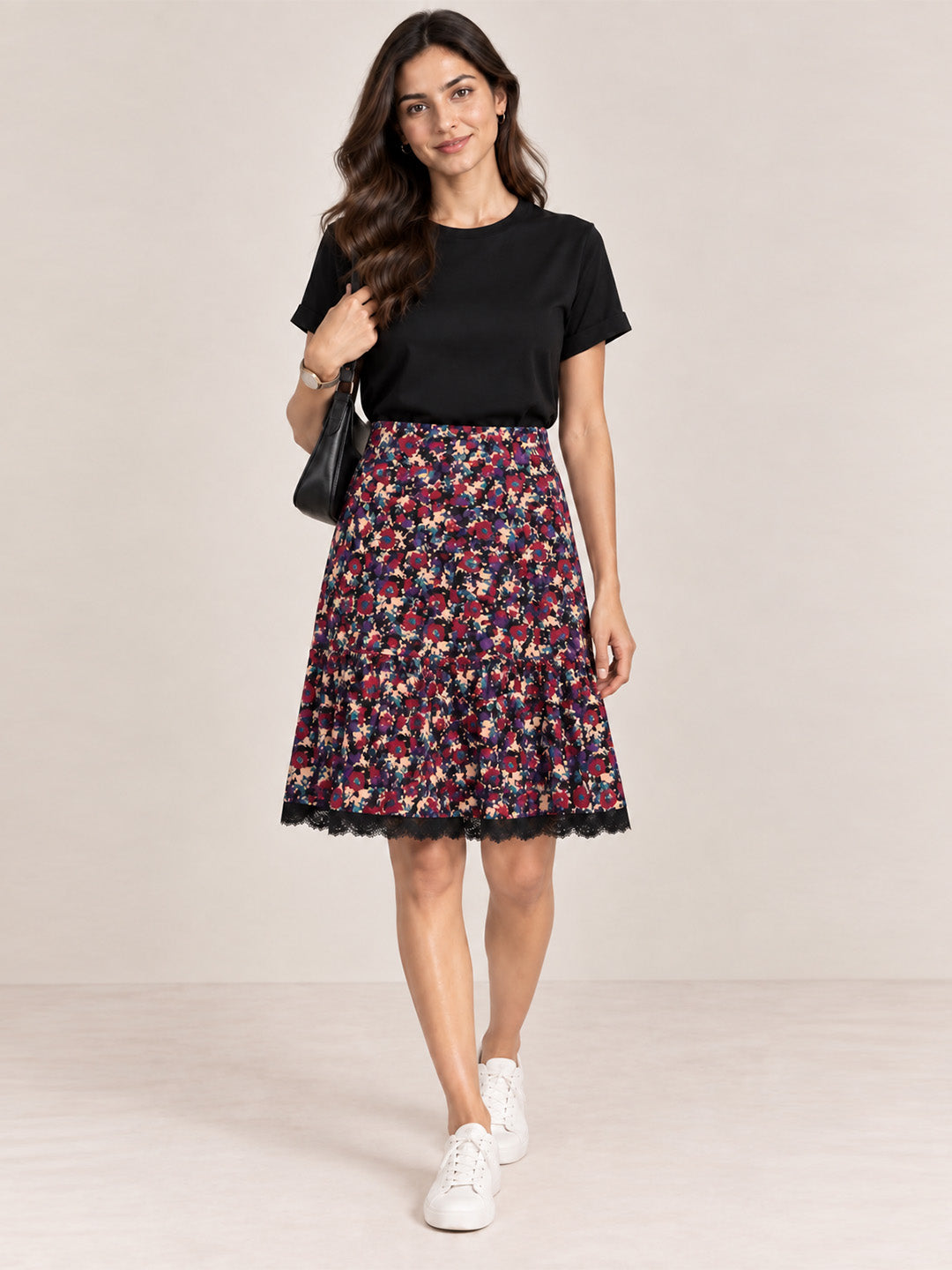 scoup-lace-detail-printed-skirt