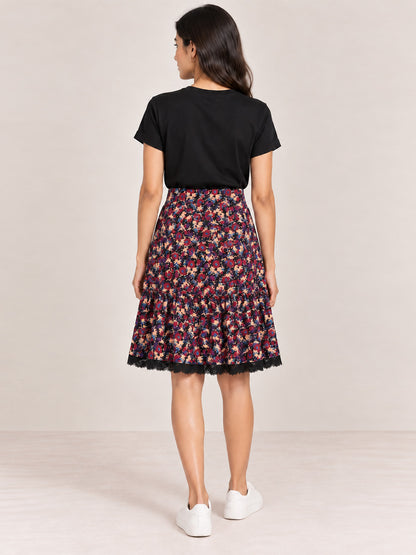 scoup-lace-detail-printed-skirt