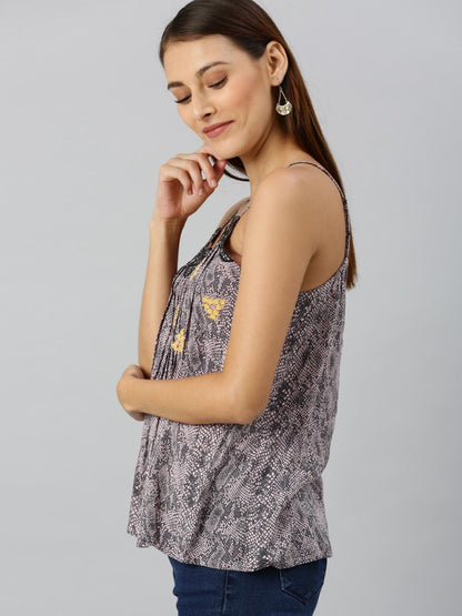 Embroidered Cami