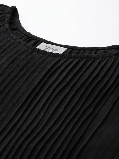 Scoup Puff Sleeve Cotton Top