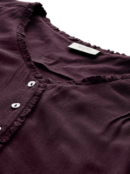 Pintuck details top