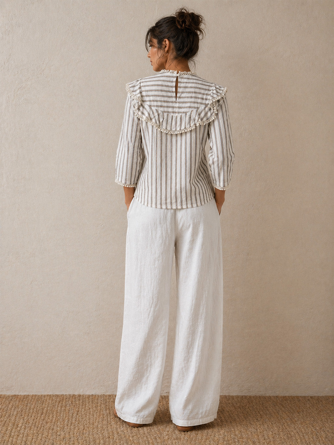 Cotton Stripe Top