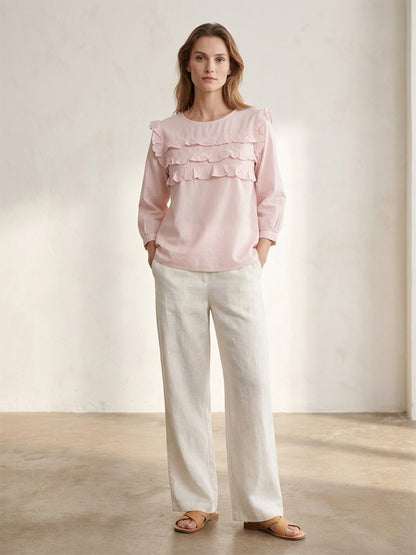 Cotton Frill Top