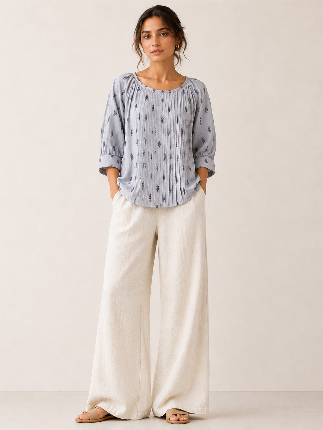 scoup-cotton-dobby-pintuck-top