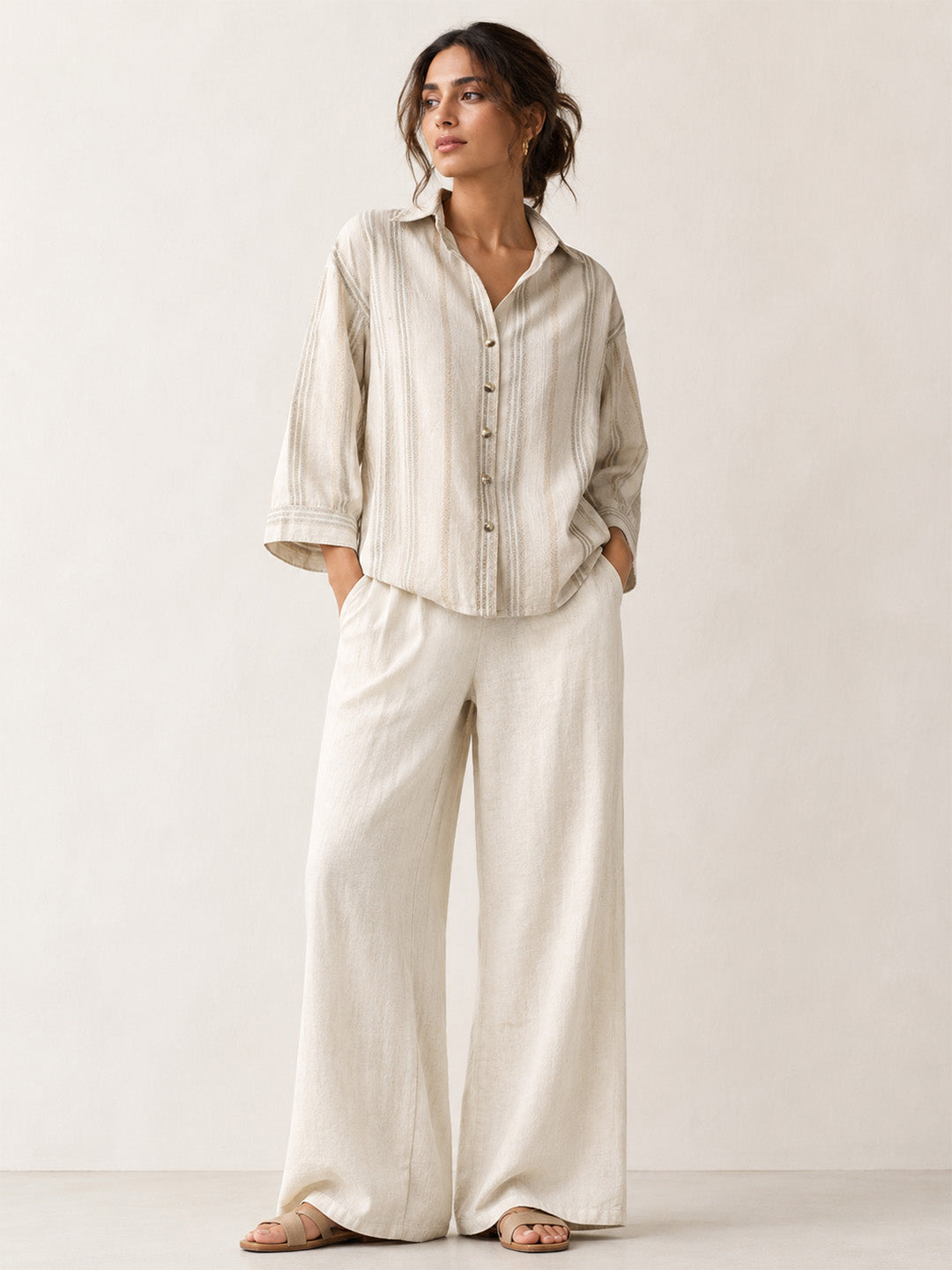 Cotton Stripe Shirt