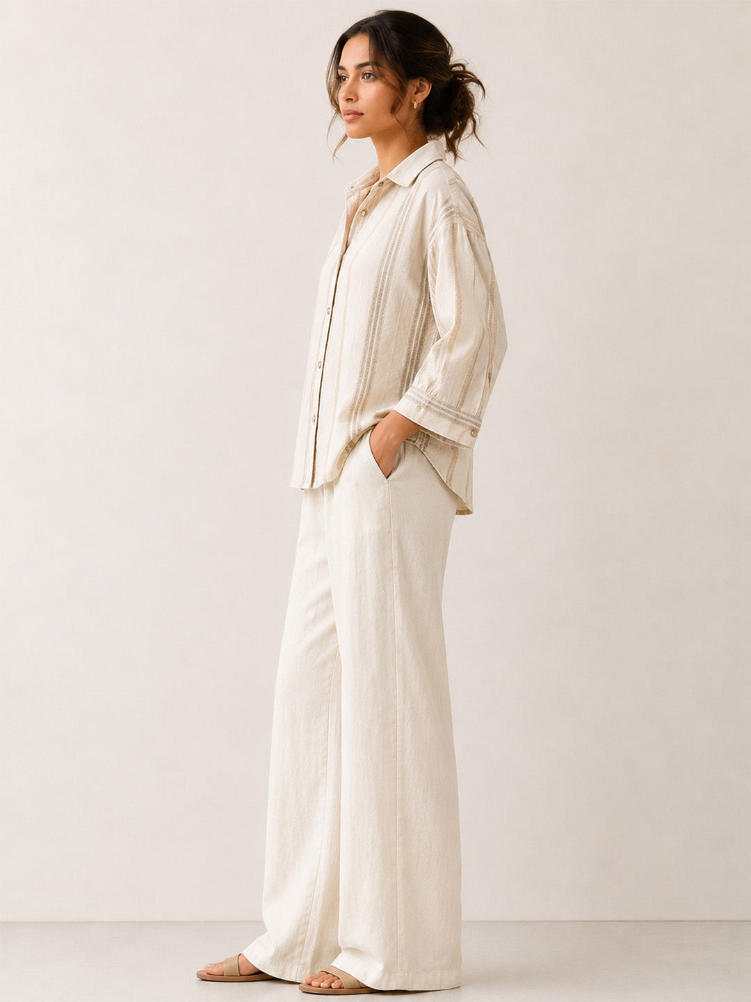 Cotton Stripe Shirt