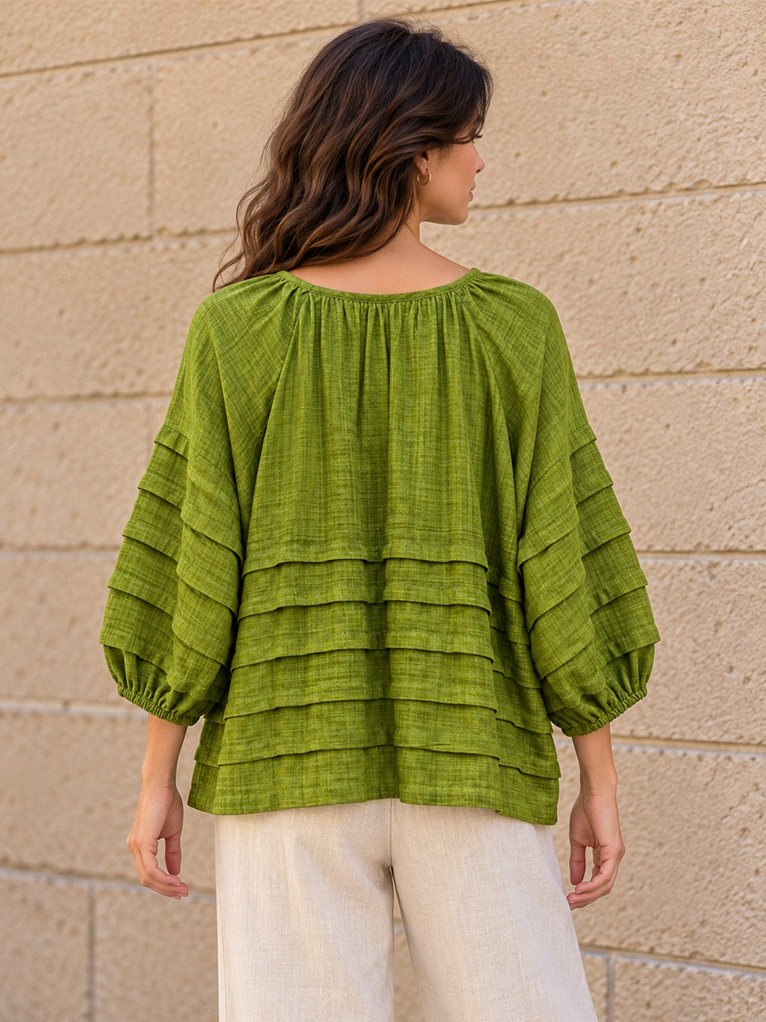 scoup-pleated-cotton-top