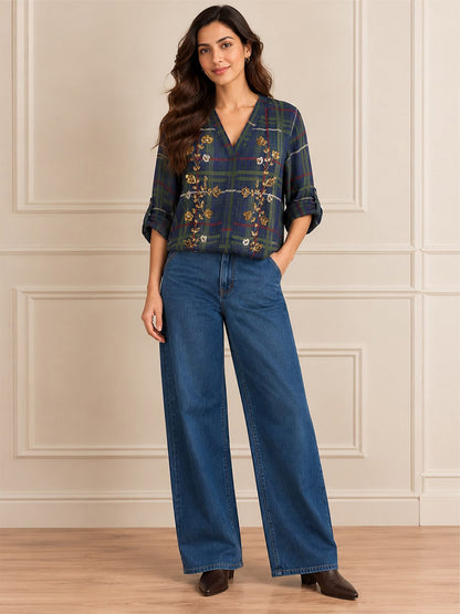 scoup-embellished-check-top