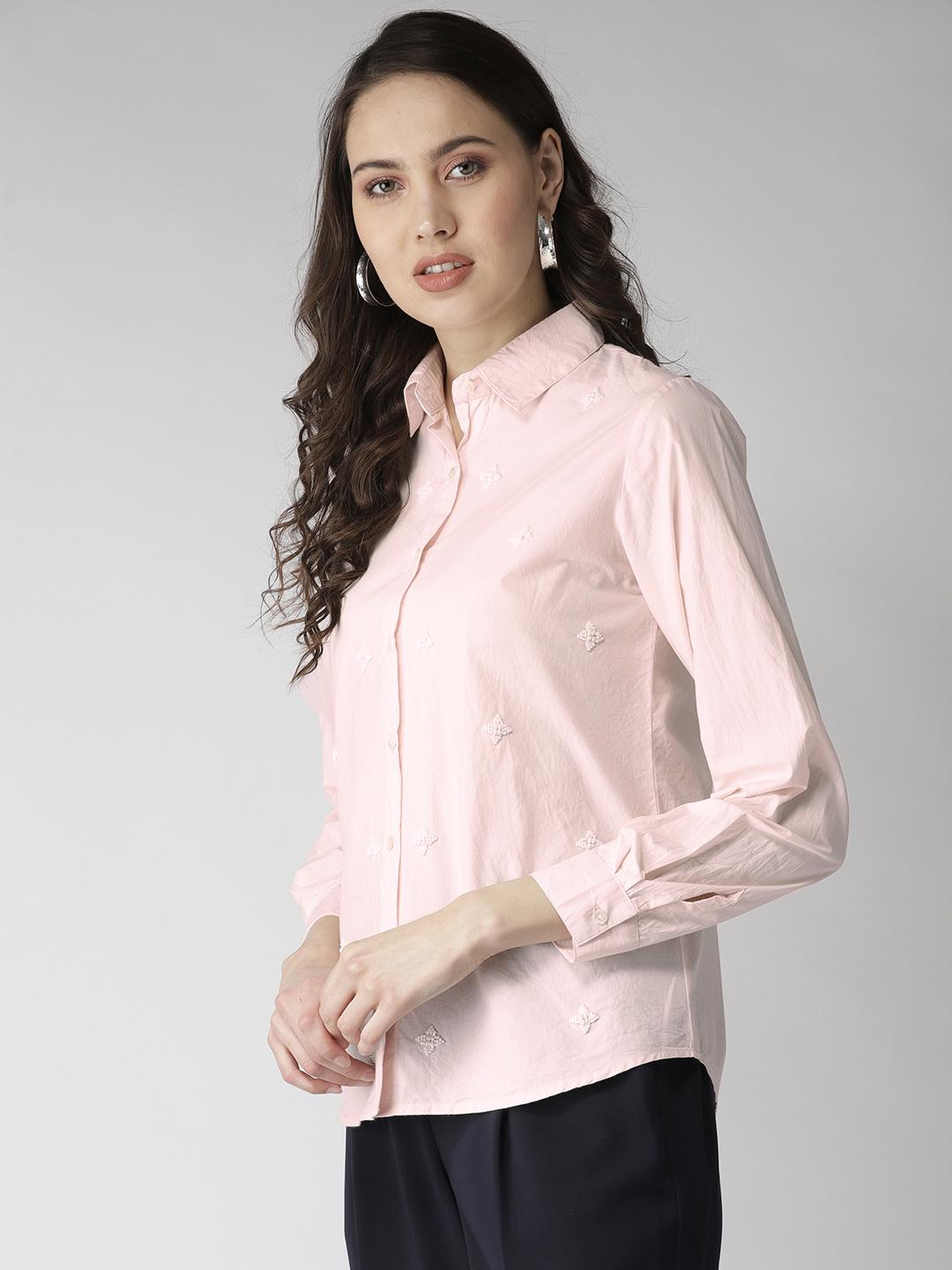 Embellishment Embroidered Shirt