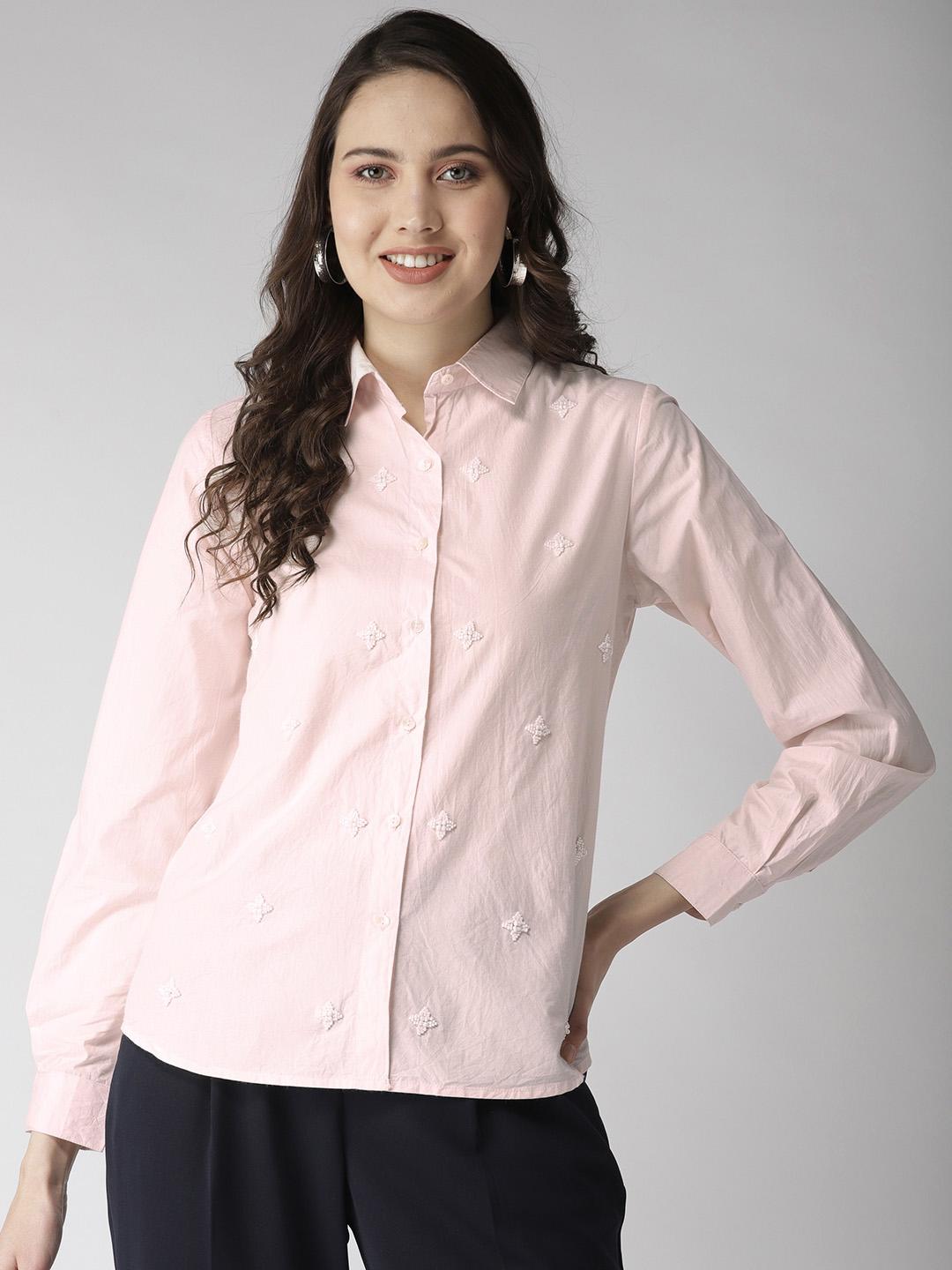 Embellishment Embroidered Shirt