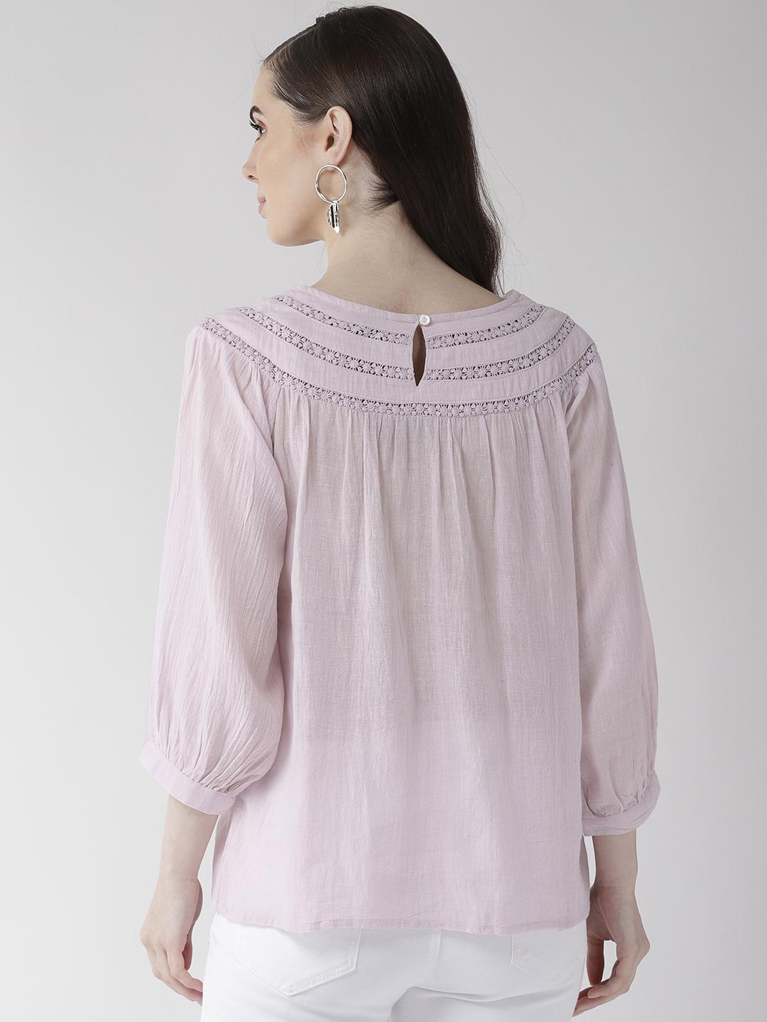 Embroidered Cotton Top