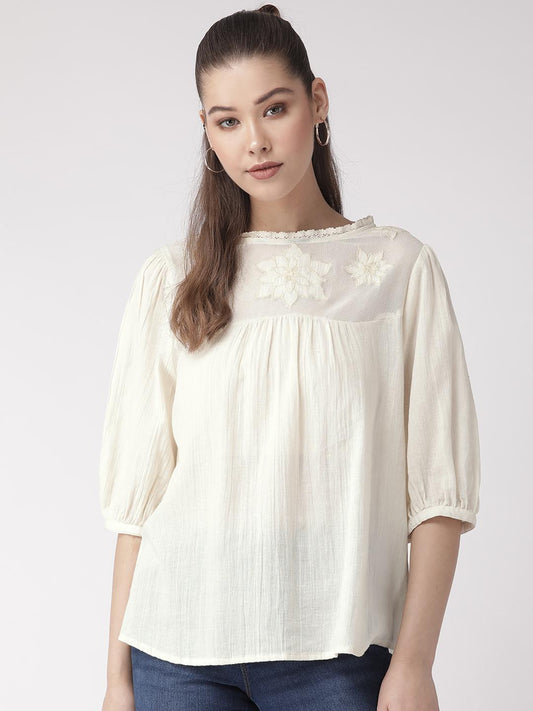 Scoup Cotton patch work top