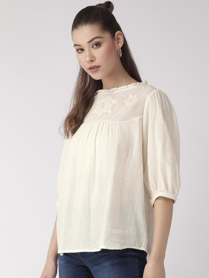 Scoup Cotton patch work top