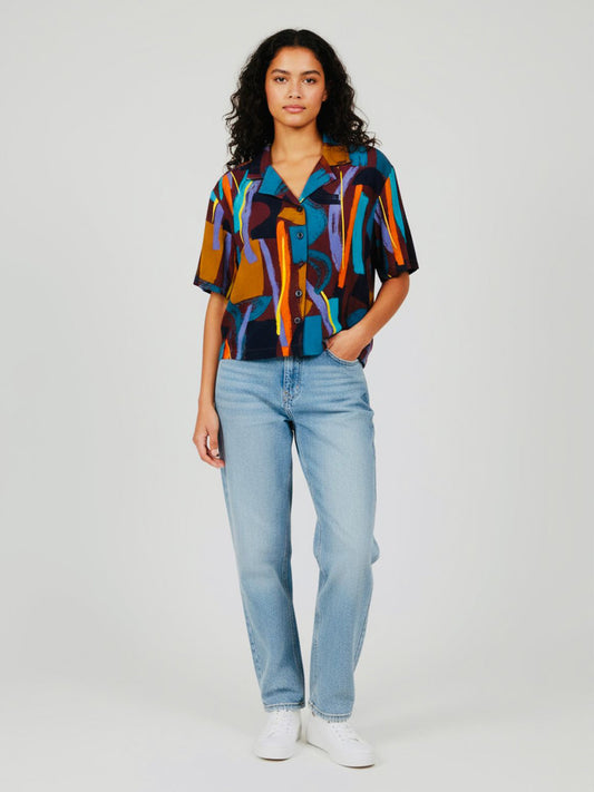 Collared Short Top